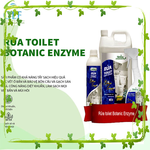 Rửa toilet Homevic Botanic enzyme 5L