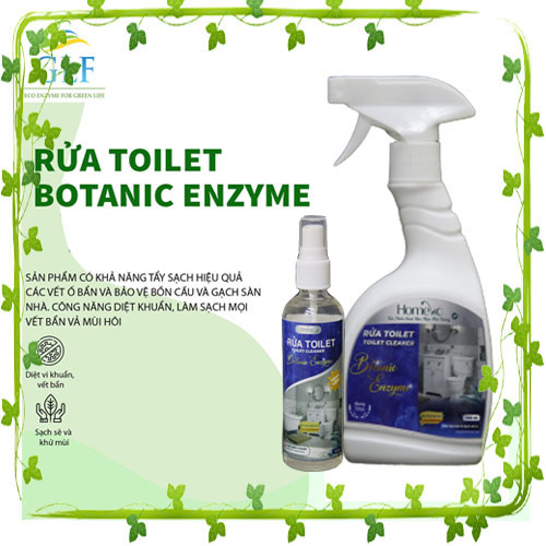 Rửa toilet Homevic Botanic enzyme 1L